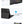 Black folio keyboard case details: Type-C charging port, comfort PU leather, pencil slot