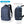 Blue compact backpack with front pocket and adjustable straps, fits 15.6-inch laptop