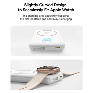 BASEUS EnerFill FT11 2in1 Magnetic Power Bank for iPhone and Apple Watch