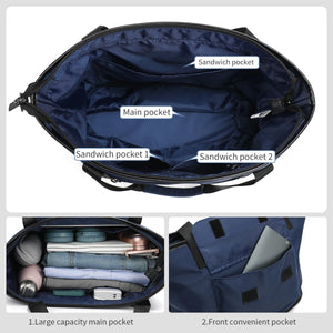 TIGERNU S8395 Lightweight Waterproof Folding Tote Bag