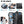 Black vacuum compression travel backpack open with dedicated shoe and compression compartments