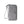 Men's long clutch wallet with wrist strap, textured gray fabric and zipper closure