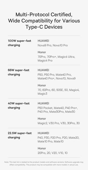 BASEUS Tungsten Gold 100W USB-C to USB-A Fast Charging Cable
