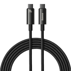 BASEUS Tungsten Gold 240W USB-C to USB-C Fast Charging Cable