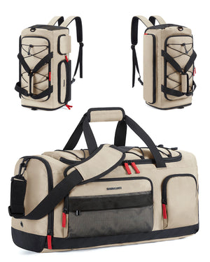 BAGSMART 3in1 Large Capacity Duffle and Sports Backpack