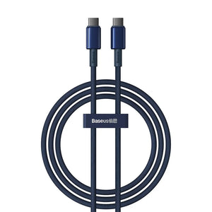 BASEUS Tungsten Gold 100W USB-C to USB-C Fast Charging Cable