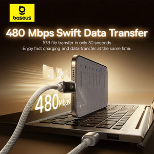 BASEUS Vipow Series 20W USB-C to Lighting Fast Charging Cable