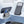 Mag wallet card holder with phone stand in dark gray, holding cards