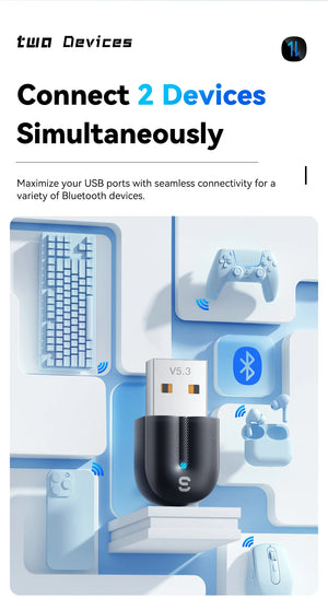 ESSAGER BT13 Bluetooth Adapter and USB Dongle