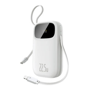 BASEUS QPow3 Digital Display Power Bank with Built-In Cable