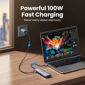 UGREEN 10in1 4K USB-C Multiport Adapter and USB Hub