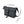 Black compact messenger bag size measurements: 33.5cm x 10cm x 21.2cm