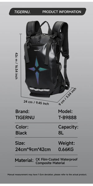 TIGERNU B9888 Lightweight Waterproof Compact Sports Backpack