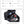 Black travel backpack interior with large main compartment and separated storage panels