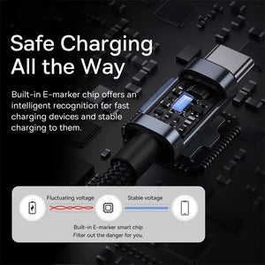 BASEUS Minimalist Series 100W USB-C to USB-C Fast Charging Cable
