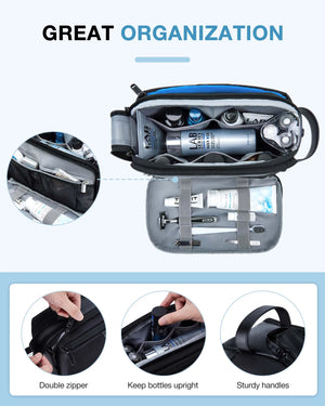 BAGSMART Lightweight Waterproof Toiletries Bag
