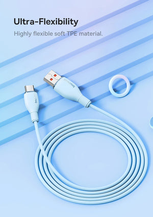 BASEUS Pudding Series 100W USB-C to USB-A Fast Charging Cable