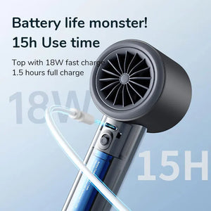 JISULIFE Pro1s Mini Rechargeable Handheld Portable Fan