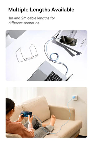 BASEUS Dynamic 3 Series 100W USB-C to USB-C Fast Charging Cable