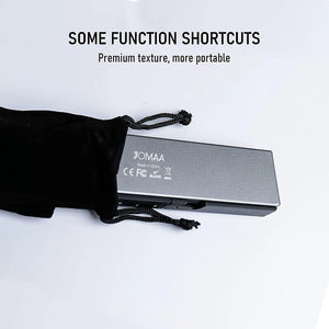 JOMAA Mini Foldable Rechargeable Bluetooth Wireless Keyboard