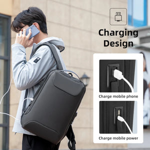 MARK RYDEN MR9000 Waterproof Compact Backpack with USB Charging Port
