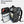 Black backpack with multi-compartment layout and wet/dry separator pocket.
