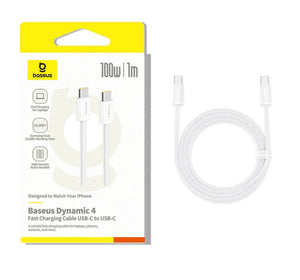 BASEUS Dynamic 4 Series 100W USB-C to USB-C Fast Charging Cable
