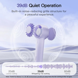 BASEUS GoTrip DT1 Mini Rechargeable Handheld Portable Fan
