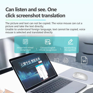 JOMAA AI Smart Voice Ergonomic Bluetooth Wireless Mouse