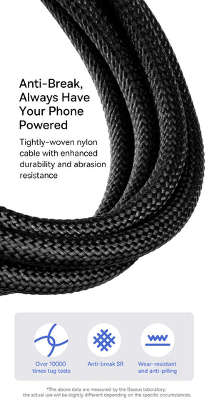 BASEUS Minimalist Series 2.4A USB-A to Lightning Fast Charging Cable