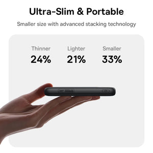 BASEUS EnerFill FC11 Digital Display Power Bank with Built-In Cable