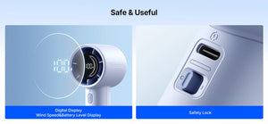 JISULIFE Life10s Mini Rechargeable Handheld Portable Fan