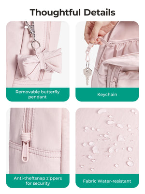 BAGSMART Lightweight Waterproof Compact Backpack