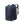 Large expandable travel backpack in navy blue with front organizer panel and top handle
