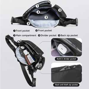 TIGERNU S81119 Compact Waterproof Crossbody Bag