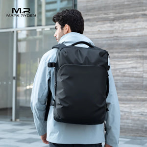 MARK RYDEN MR9711 Large Capacity Waterproof Travel Backpack with USB Charging Port