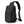 Black compact waterproof crossbody bag with top handle and adjustable shoulder strap
