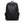 Black lightweight waterproof commuter backpack with top handle and front zip pocket