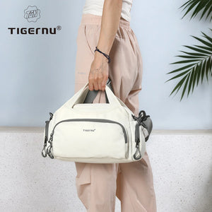 TIGERNU S81195 Large Capacity Waterproof Tote and Crossbody Bag
