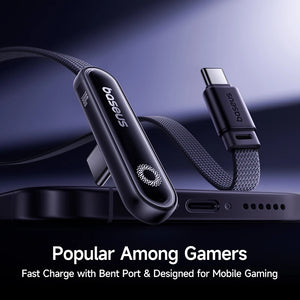 BASEUS MVP3 100W USB-C to UBS-C Elbowed Fast Charging Cable