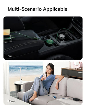 BASEUS Bright Mirror Series 2 Retractable 3in1 Fast Charging Data Cable