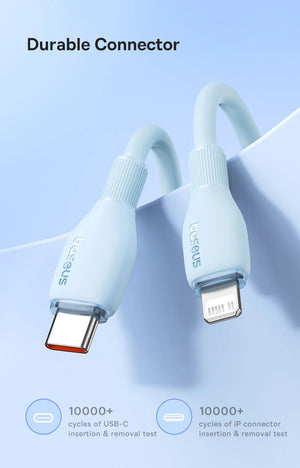 BASEUS Pudding Series 20W USB-C to Lightning Fast Charging Cable