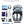 Blue travel backpack with front expandable pocket, shown with travel items layout.