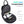 Black sling bag opened to show interior pockets for phone, tablet, and documents
