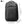 Black waterproof backpack with dual front compartments and top handle