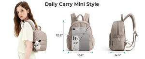 BAGSMART Compact Lightweight Waterproof Mini Travel Backpack