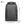 Black waterproof travel backpack with front pocket and top carry handle
