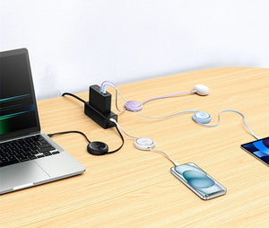 BASEUS Free2Draw 100W Retractable USB-C to USB-C Fast Charging Cable