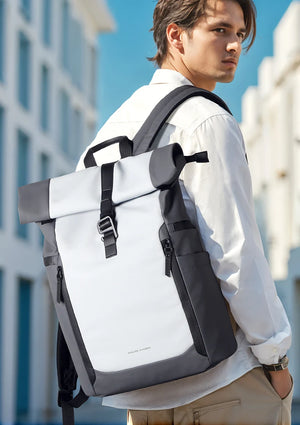 MARK RYDEN MR3807 Expandable Roll Top Waterproof Travel Backpack