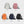 Compact crossbody bags color lineup: white, pink, orange, blue, and black